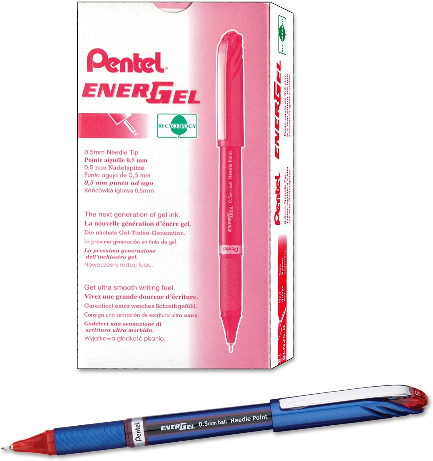 MINAS PENTEL 0.5MM ROJO, Pentel, Arte y diseño, Minas y portaminas